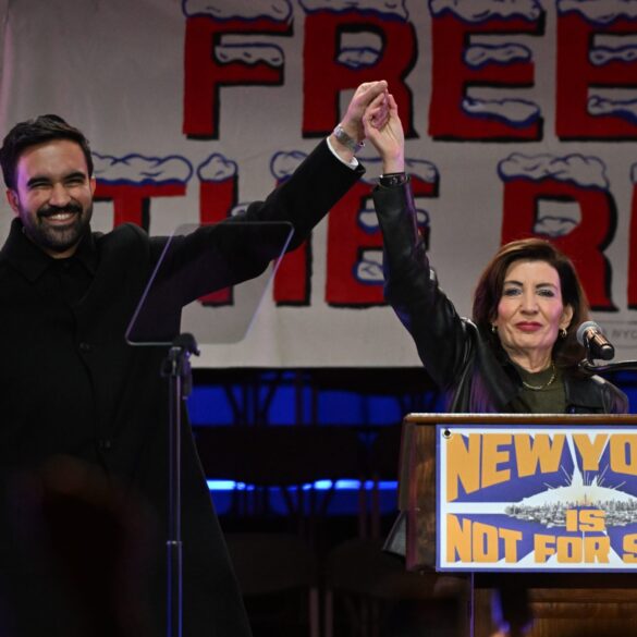 Politics: kathy hochul's pander to zohran mamdani and his socialists