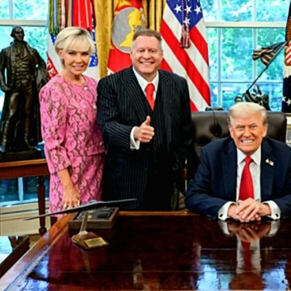 Politics: my day at the oval office with president trump.