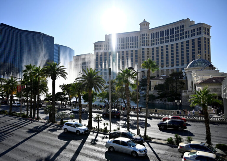 Politics: new las vegas casino would wrap around a’s baseball