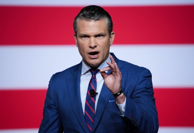 Politics: pete hegseth's demand that troops be fit — not