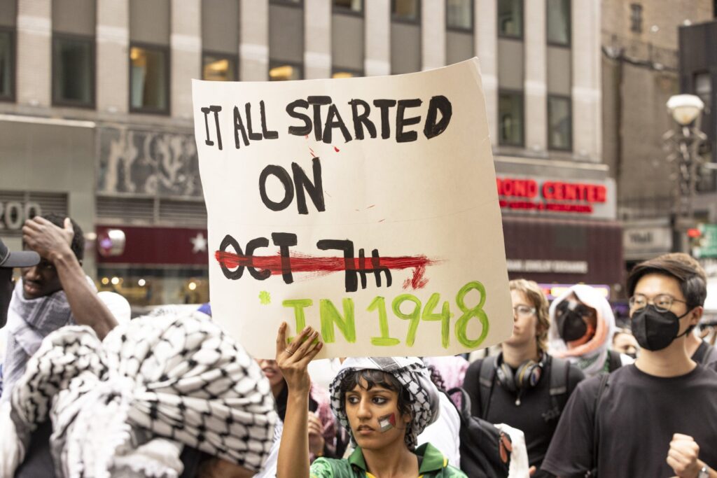 Politics: protests on oct. 7 show it was never about