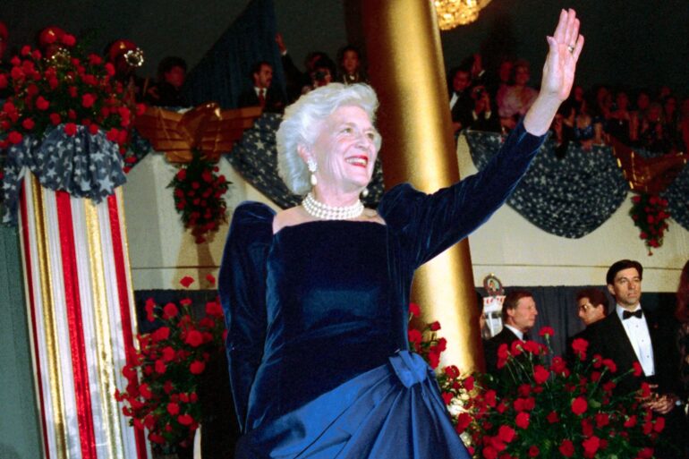 Politics: remembering my time behind the scenes with first lady barbara bush