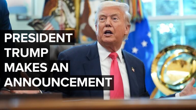 Trump SHOCKS Everyone at White House Announcement Press Conference