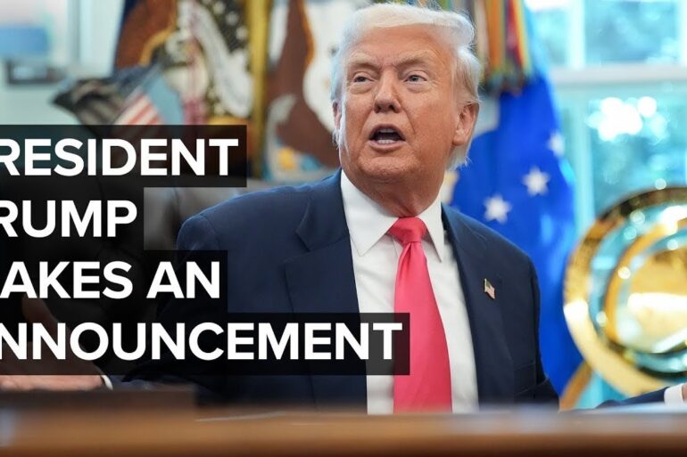 Trump SHOCKS Everyone at White House Announcement Press Conference