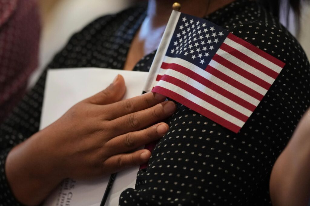 Politics: trump, show your support for legal immigrants at citizenship