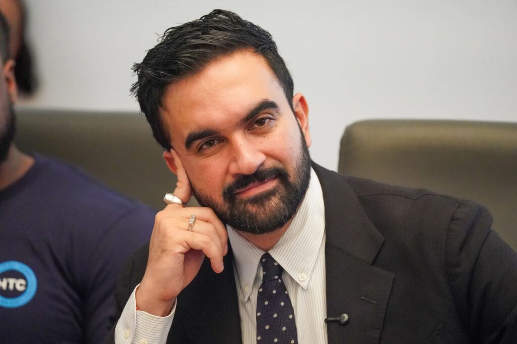 Politics: zohran mamdani's smiley meeting with terror linked imam is just