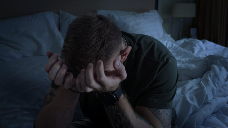 Satire news: national guardsman awakes screaming from nightmare about americans