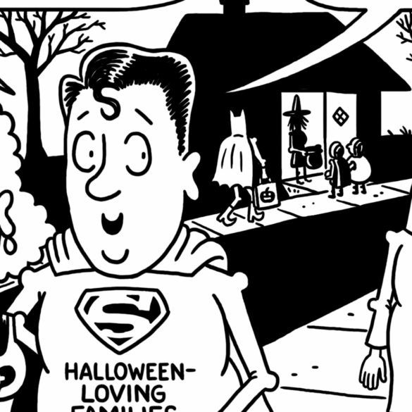 Satire news: scary outfit