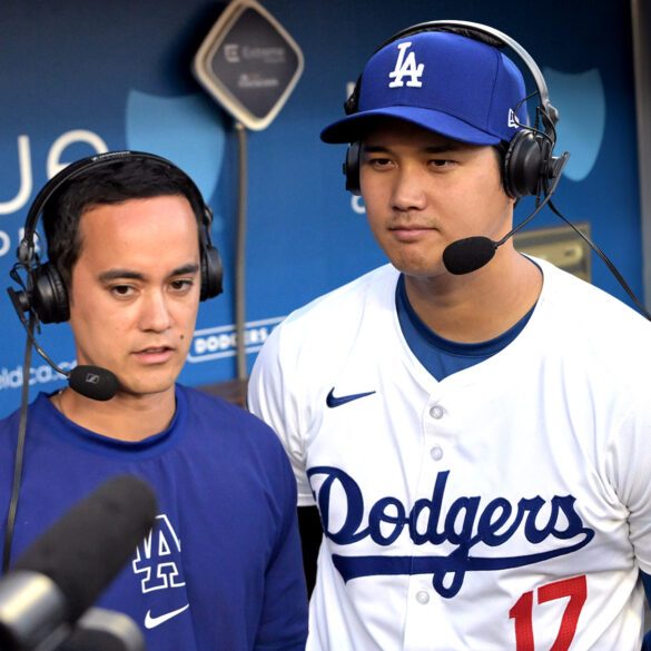 Satire news: teammates unnerved as translator begins referring to ohtani