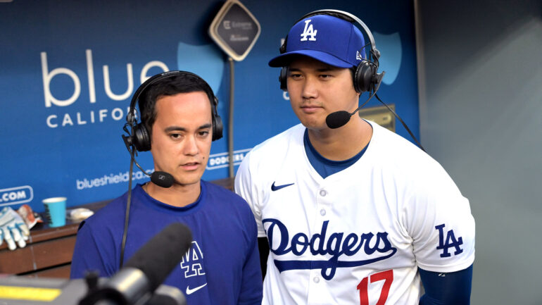 Satire news: teammates unnerved as translator begins referring to ohtani