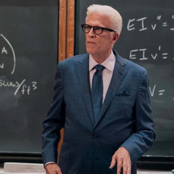 Charles teaches a class in A Man on the Inside season 2