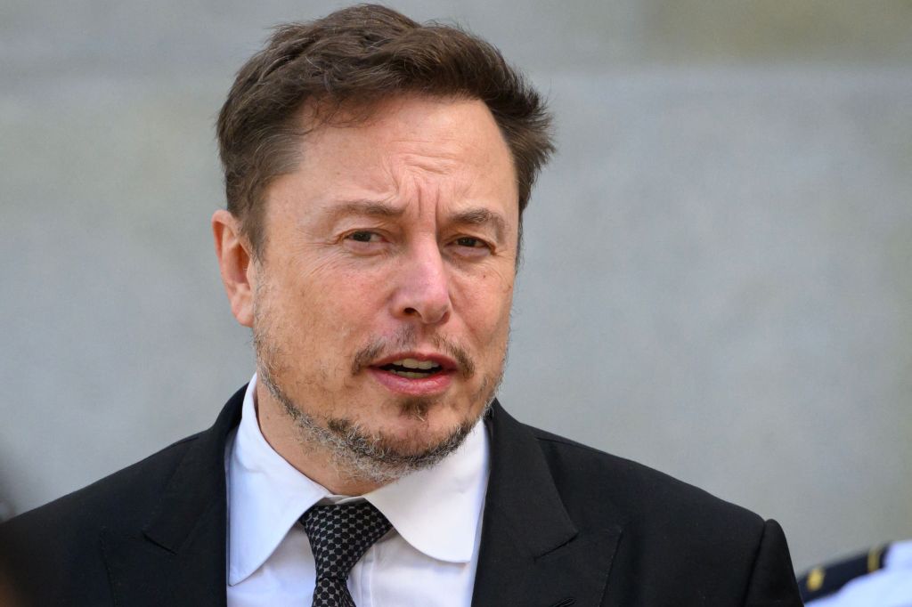 X CEO Elon Musk speaking at a US Senate Artificial Intelligence Insight Forum.
