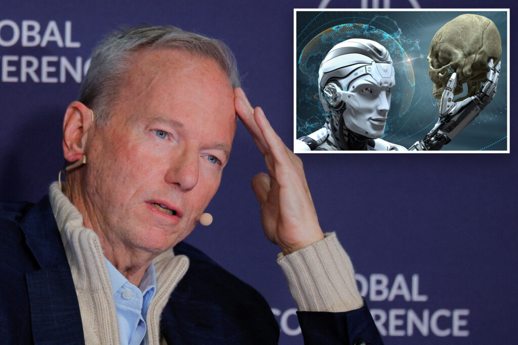 Science & tech: google's ex ceo eric schmidt shares warns of