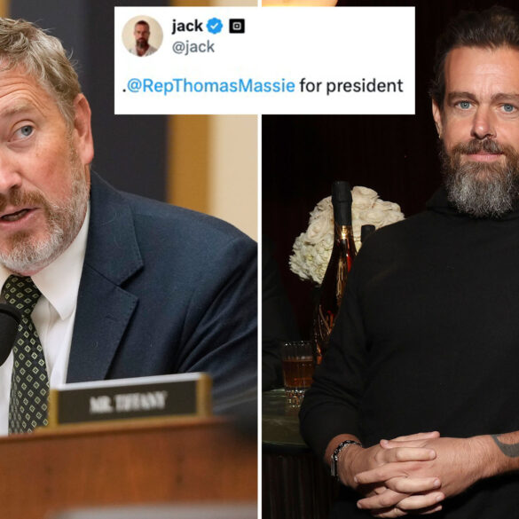 Science & tech: jack dorsey backs gop rep. thomas massie
