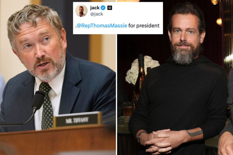 Science & tech: jack dorsey backs gop rep. thomas massie