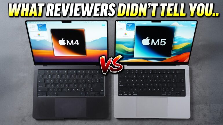 M4 vs M5 MacBook Pro ULTRA Comparison - Holy SMOKES, Apple! - YouTube