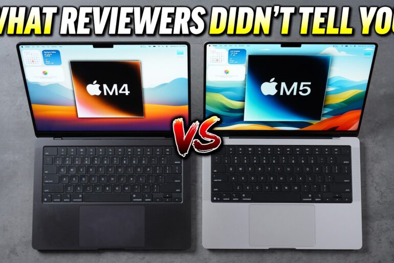 M4 vs M5 MacBook Pro ULTRA Comparison - Holy SMOKES, Apple! - YouTube