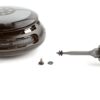 A close up of the Pixel Watch 4 being unscrewed for repairs