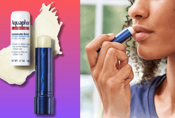 The sticks are made with jojoba oil and shea butter for extra nourishment in cold, dry weather.