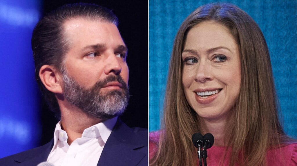 Travel & lifestyle: don jr loses temper over chelsea clinton’s