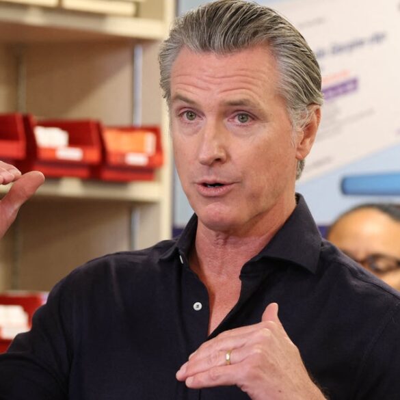 Travel & lifestyle: gavin newsom recites donald trump's ailments in