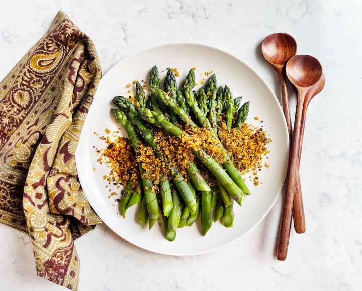 Whether this asparagus was steamed or grilled can make a distinctive nutritional difference.