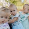 The babies a few days after they were diagnosed with lead poisoning