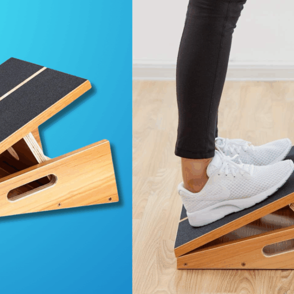 Travel & lifestyle: this calf stretcher slant board can help