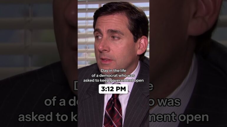 Day in the Life of a Democrat Asked to Keep the Gov Open