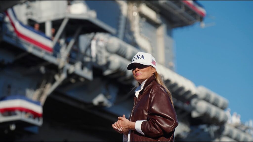 First Lady Melania Trump: Navy250