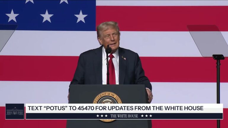 President Trump Delivers Remarks to the Department of War