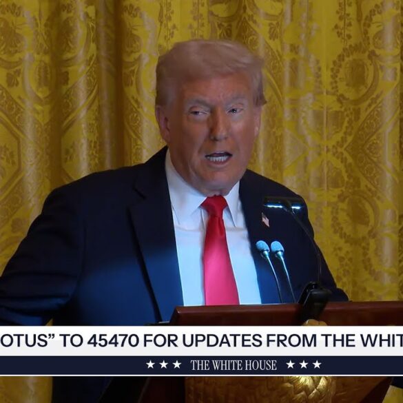 President Trump Hosts a Ballroom Dinner