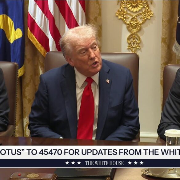 President Trump Hosts a Cabinet Meeting, Oct. 9, 2025