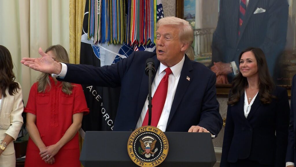 President Trump Makes an Announcement, Oct. 16, 2025