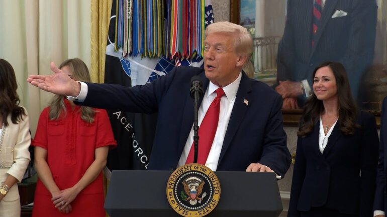President Trump Makes an Announcement, Oct. 16, 2025