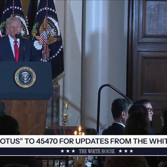 President Trump Participates in a Reception and Dinner with Business Leaders