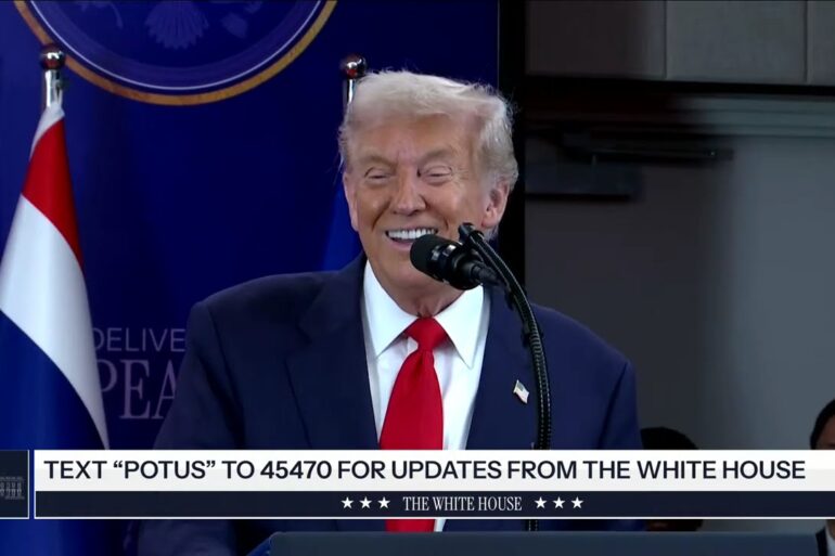 President Trump Participates in a Signing with the Prime Ministers of Cambodia and Thailand