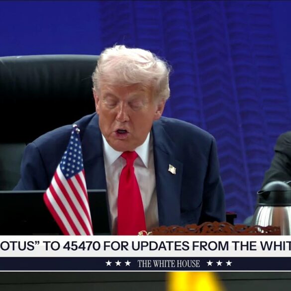 President Trump Participates in a Working Session with U.S. - ASEAN Leaders