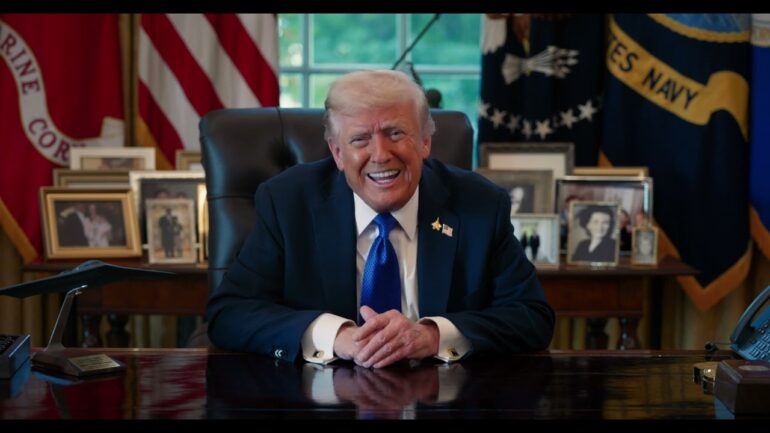 President Trump shares a powerful message in response to Hamas' statement regarding his peace plan