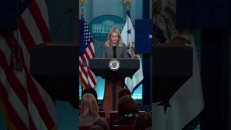 Press Sec Briefing on the Democrat Shutdown
