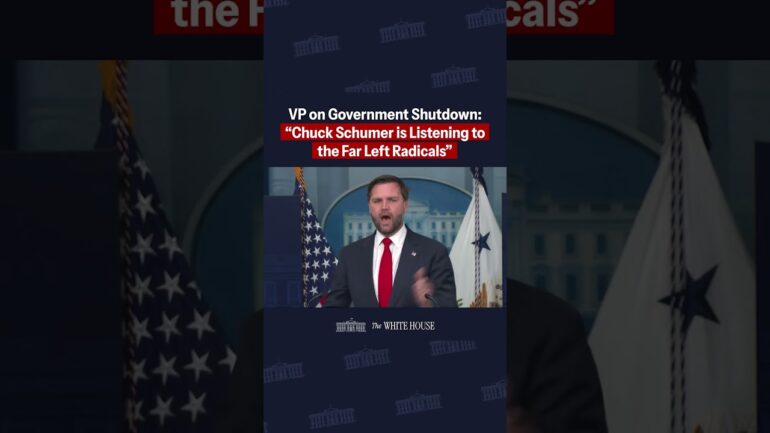 VP Vance on Government Shutdown