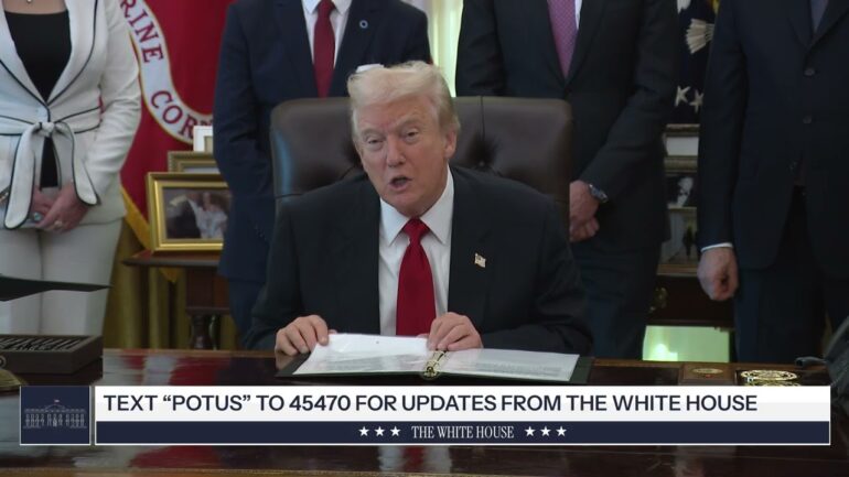 President Trump Makes an Announcement, Nov. 6, 2025