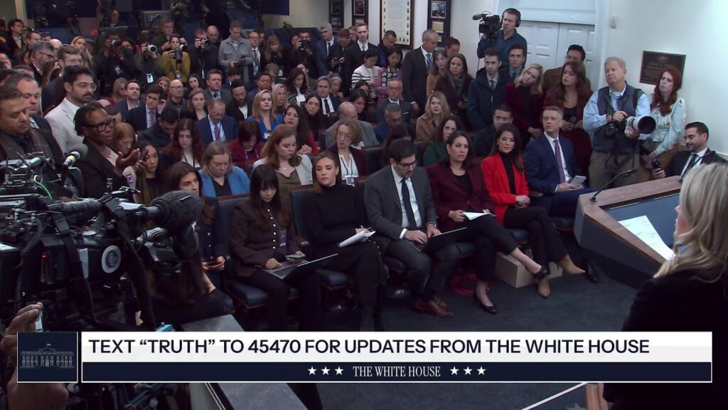 Press Secretary Karoline Leavitt Briefs Members of the Media, Nov. 20, 2025
