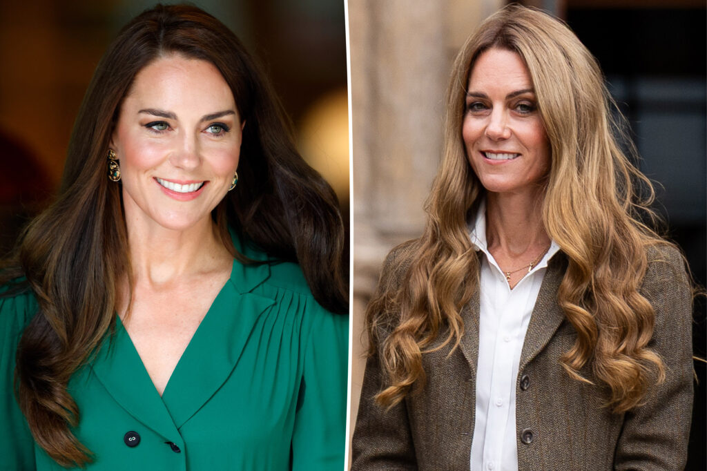 Gossip & rumors: kate middleton reveals reason behind her blonde