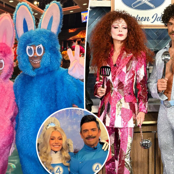 Gossip & rumors: 'live with kelly and mark' halloween costumes