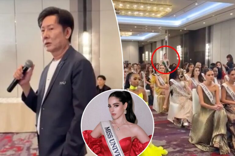 Gossip & rumors: miss universe exec breaks down crying after