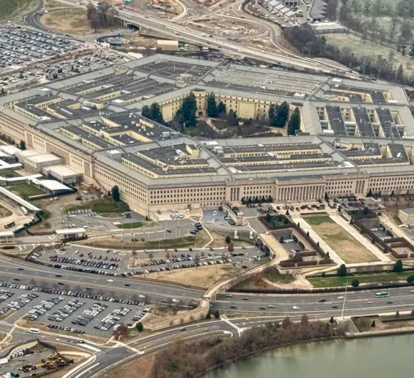A view of the Pentagon on December 13, 2024, in Washington, DC. Home to the US Defense Department, the Pentagon is one of the world's largest office buildings. (Photo by Daniel SLIM / AFP) (Photo by DANIEL SLIM/AFP via Getty Images)