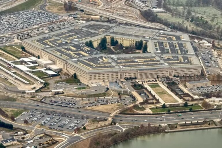 A view of the Pentagon on December 13, 2024, in Washington, DC. Home to the US Defense Department, the Pentagon is one of the world's largest office buildings. (Photo by Daniel SLIM / AFP) (Photo by DANIEL SLIM/AFP via Getty Images)