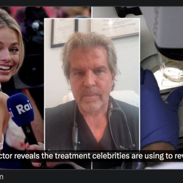 Hollywood Doctor Admits to Age Reversal & Lifespan Treatments on Celebrity Patients * 100PercentFedUp.com * by M Winger
