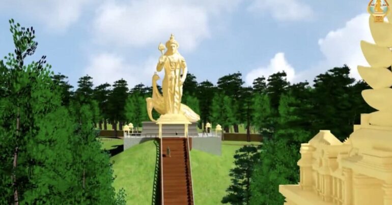 New Hindu Temple In NC Will Feature 155-foot Statue of Lord Murugan, Hindu God of War * 100PercentFedUp.com * by Noah